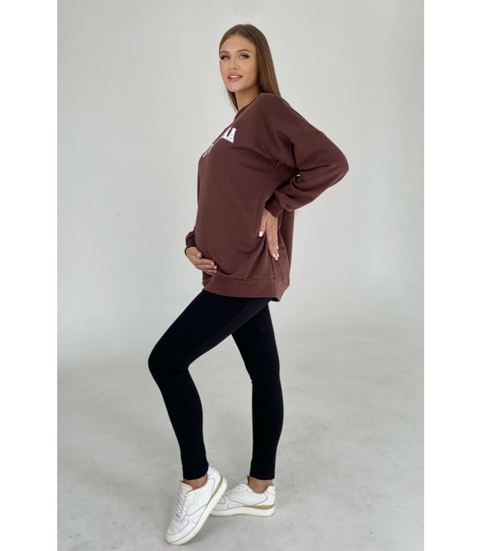 Свитшот для беременных мод.2354 1384 от Dianora в категории Свитера и худи беременным на МамаТато