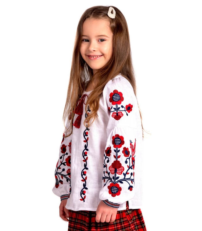 детская вышиванка для девочки