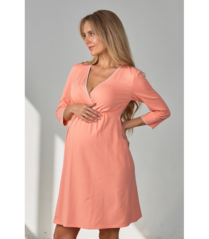 Ночнушка Аліса NW-1.5.10 від Юла Мама у категорії Нічні сорочки для вагітних на МамаТато