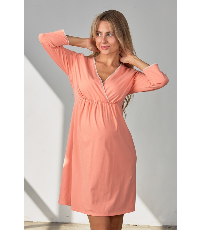 Ночнушка Аліса NW-1.5.10 від Юла Мама у категорії Нічні сорочки для вагітних на МамаТато