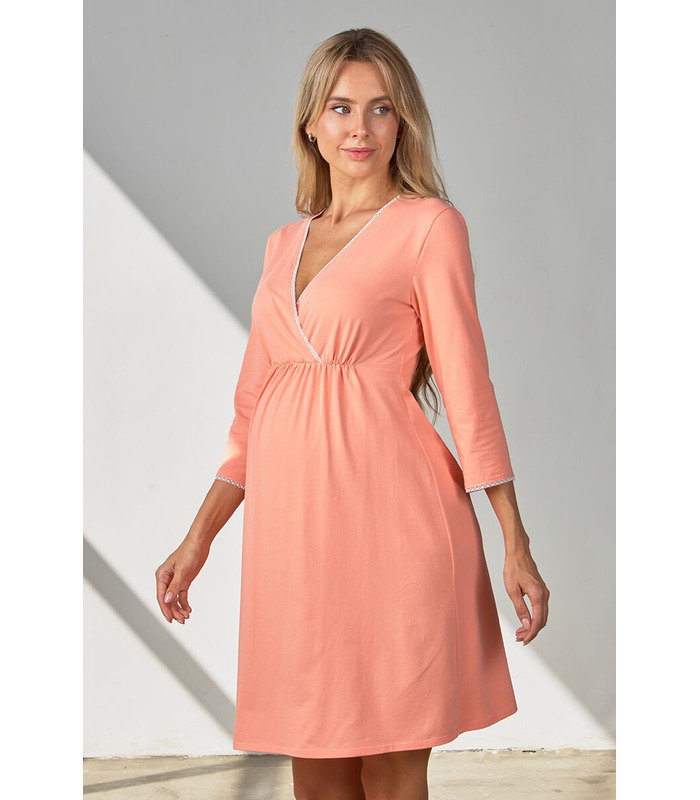 Ночнушка Аліса NW-1.5.10 від Юла Мама у категорії Нічні сорочки для вагітних на МамаТато