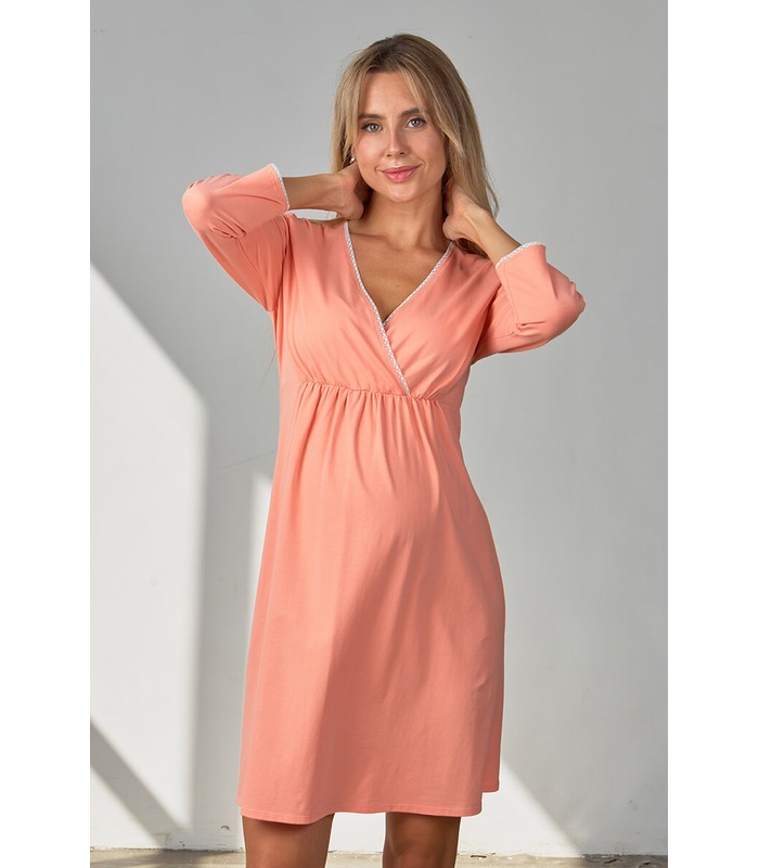 Ночнушка Аліса NW-1.5.10 від Юла Мама у категорії Нічні сорочки для вагітних на МамаТато