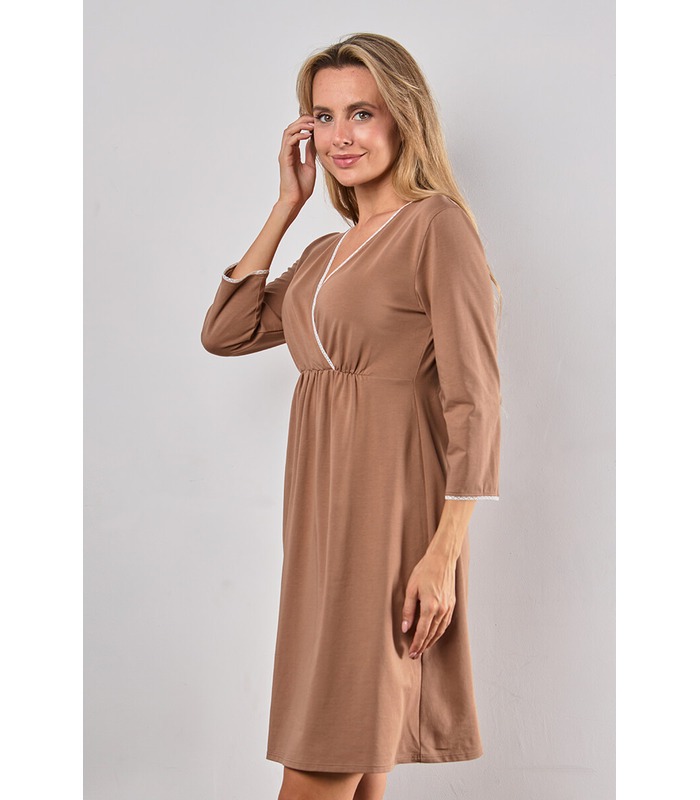 Ночнушка Аліса NW-1.5.9 від Юла Мама у категорії Нічні сорочки для вагітних на МамаТато