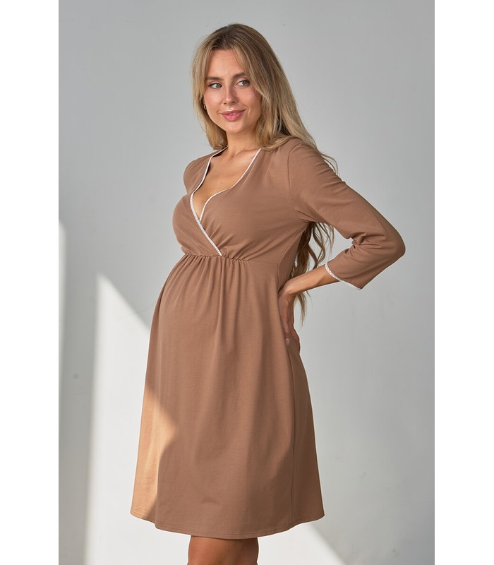 Ночнушка Аліса NW-1.5.9 від Юла Мама у категорії Нічні сорочки для вагітних на МамаТато