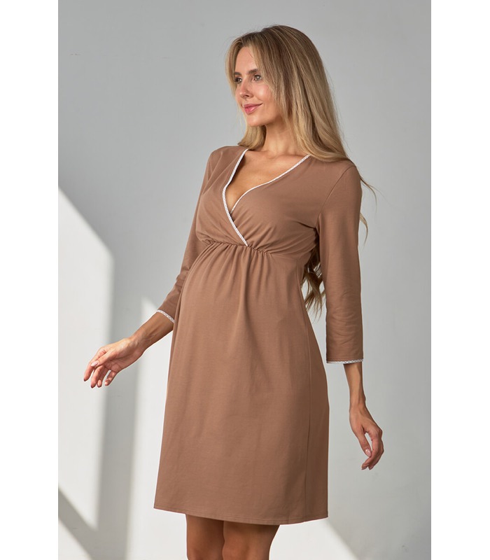 Ночнушка Аліса NW-1.5.9 від Юла Мама у категорії Нічні сорочки для вагітних на МамаТато