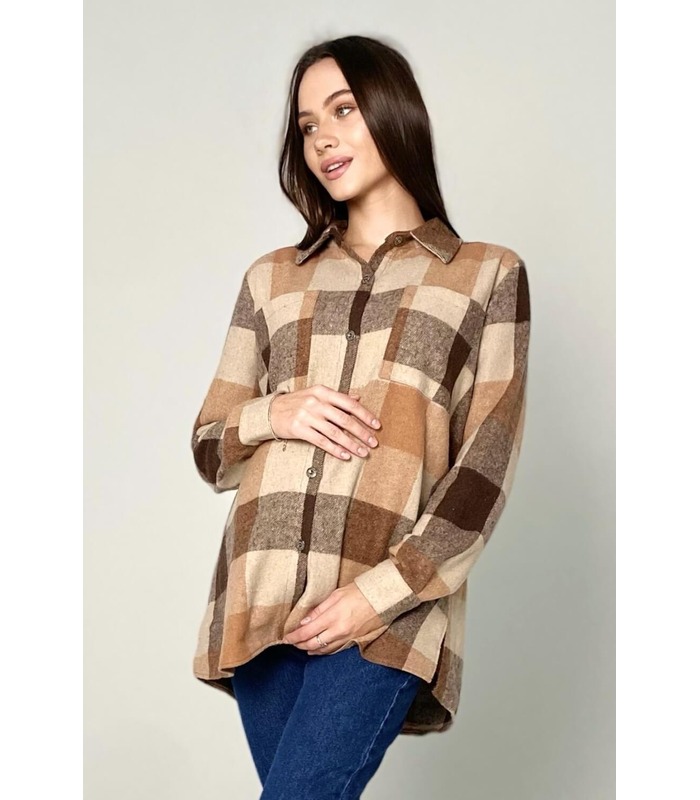 Рубашка для беременных мод.2355 1112 от Dianora в категории Блузы и туники беременным на МамаТато