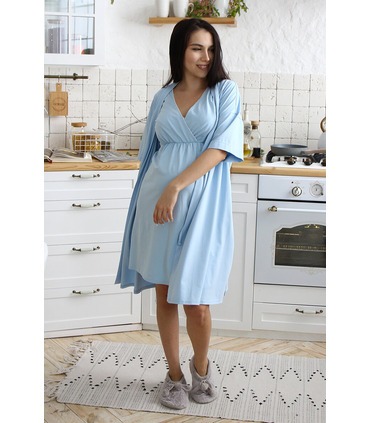 Халат Вайолет NW-4.9.3 от Юла Мама в категории Халаты для беременных на МамаТато