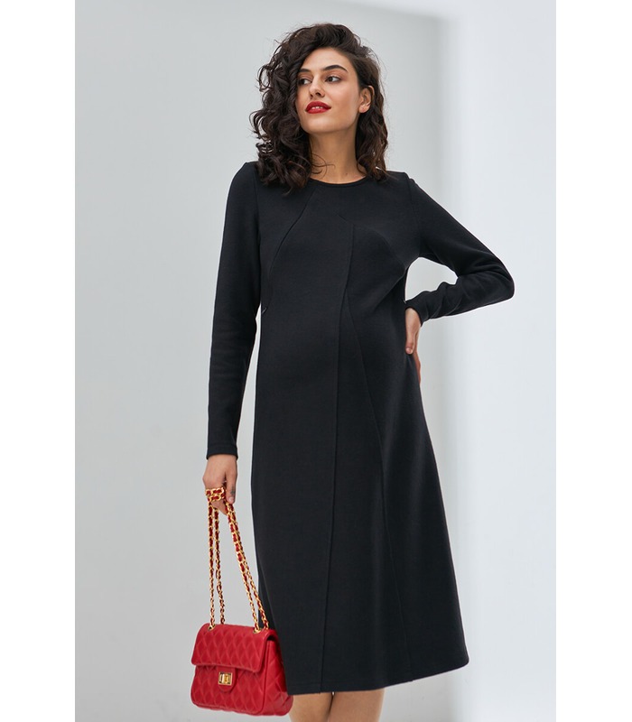 Платье Марлен DR-44.101 от Юла Мама в категории Платья беременным на МамаТато