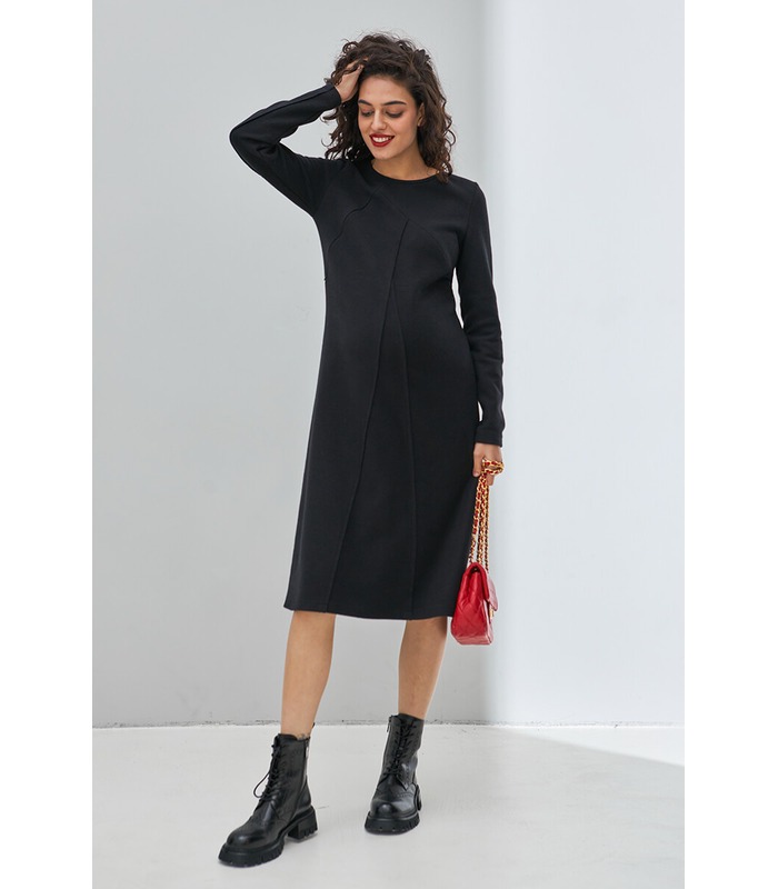 Платье Марлен DR-44.101 от Юла Мама в категории Платья беременным на МамаТато