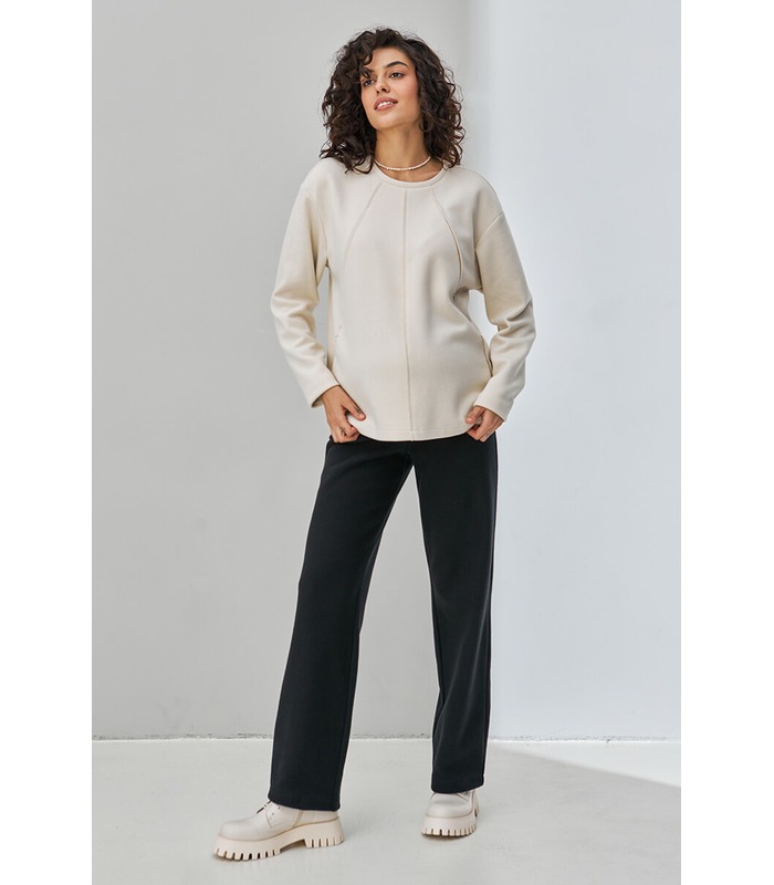 купить модные черные брюки для беременных