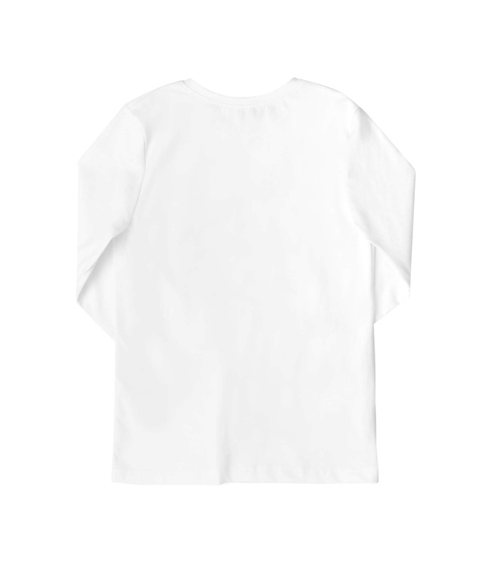 детская белая кофта