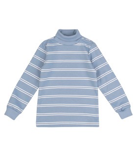 купить детский теплый гольф в полоску