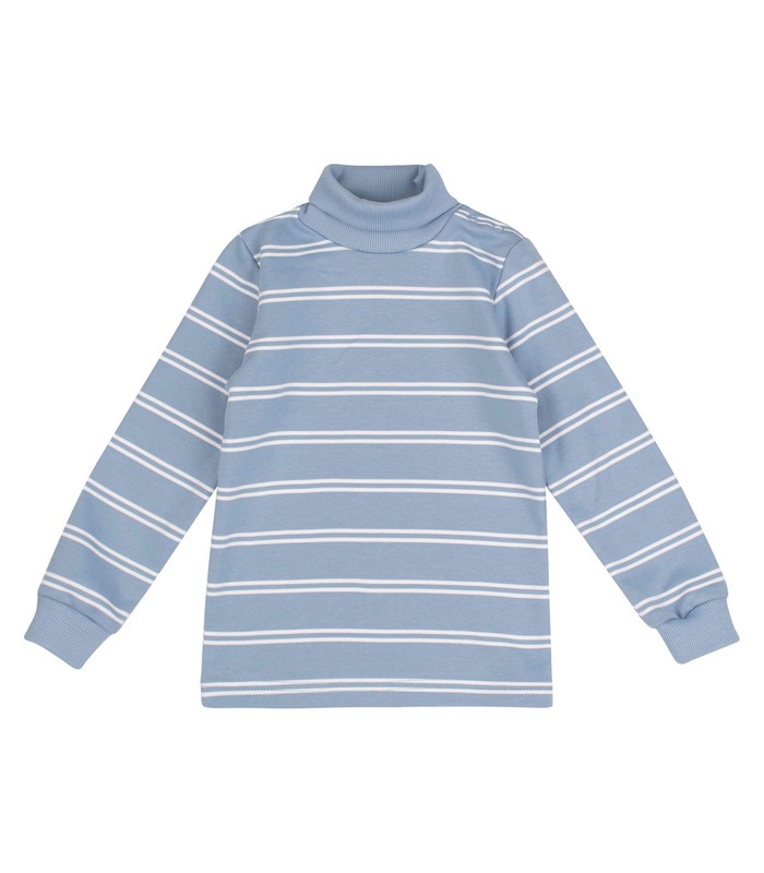 купить детский теплый гольф в полоску