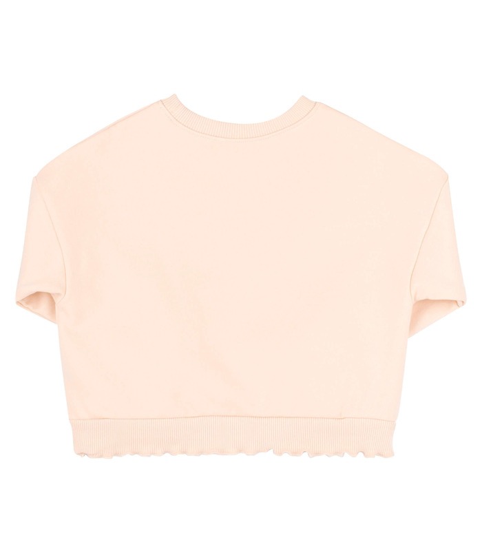 Детский джемпер ДЖ360 (200) - молочный теплый джемпер для девочки