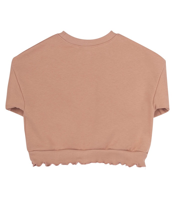 Детский джемпер ДЖ360 (G00) - бежевый теплый джемпер для девочки