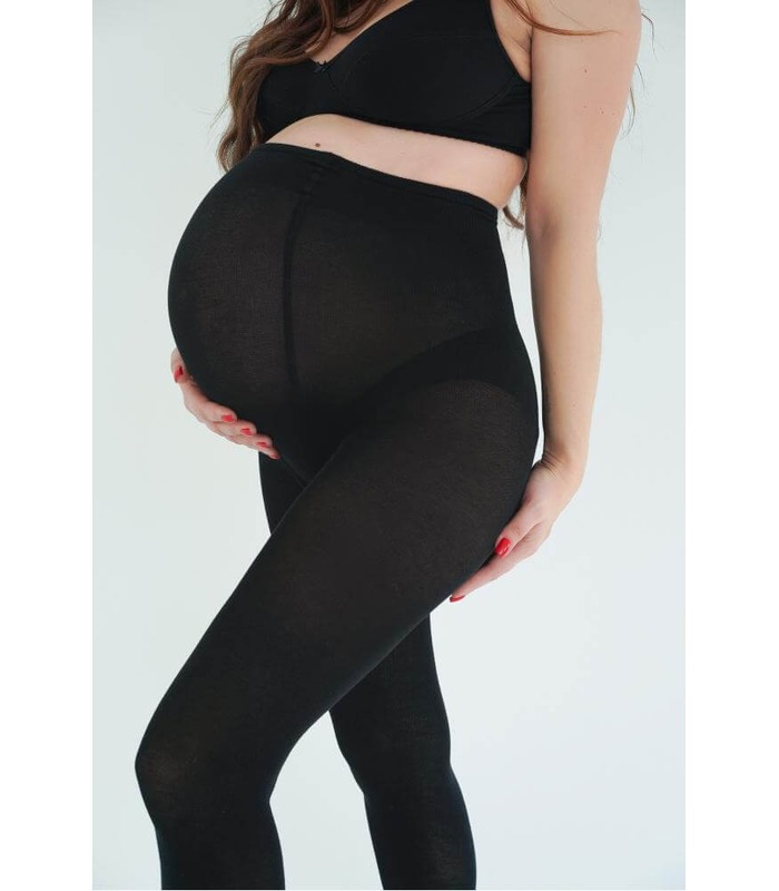 ᐉ Теплі колготки з бавовною 200 Den (м.605), для вагітних, МамаТато