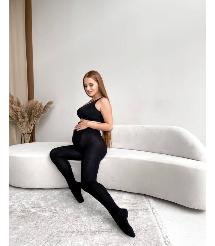 ᐉ Теплые колготки с хлопком 200 Den (м.605), для беременныхъ, МамаТато