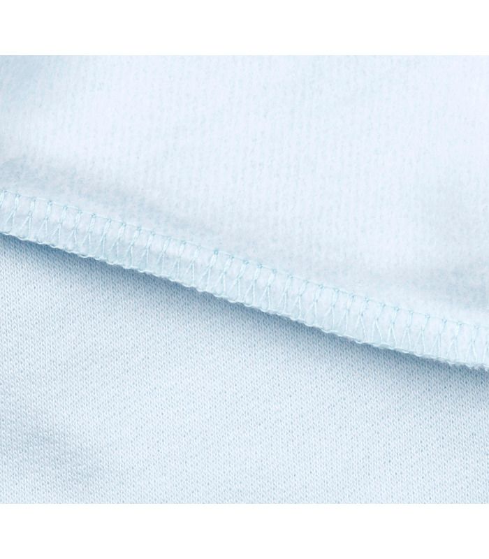 Ползунки байковые ПЗ9 BB - теплые голубые ползунки из байки