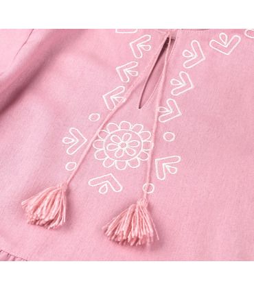 Детское вышитое платье ПЛ379 (306)