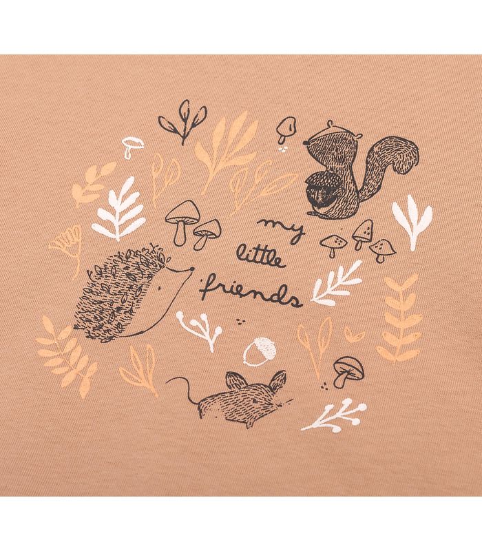 Дитячий джемпер ДЖ357 (G00) - бежевий дитячий джемпер з принтом