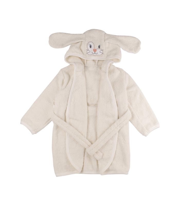 Комплект для купання КП176 - дитячий махровий халат з вушками