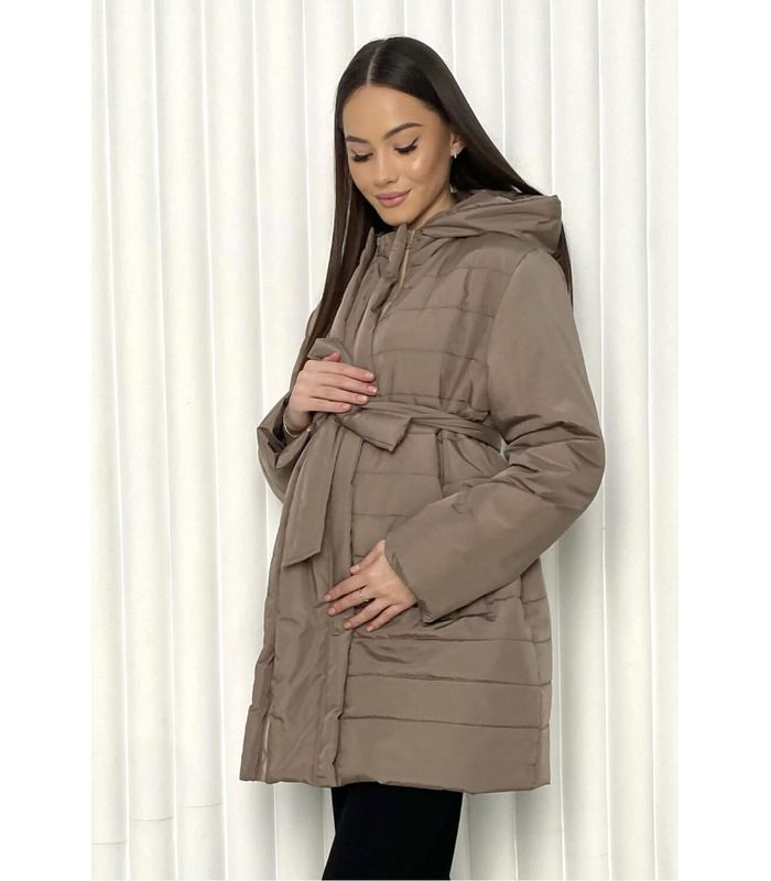 Куртка с поясом беременным мод.2501 1163 от Dianora в категории Верхняя одежда для беременных на МамаТато