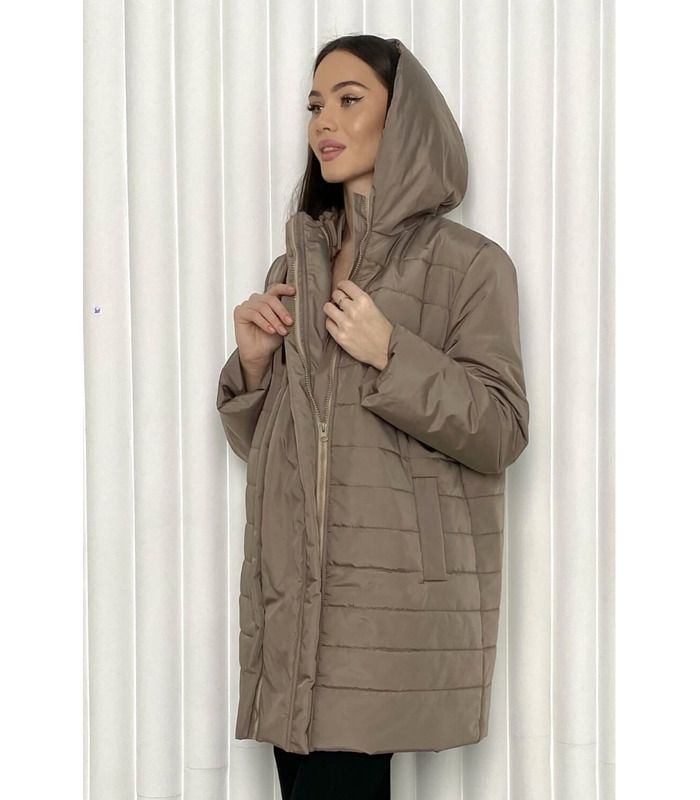 Куртка з поясом вагітним мод.2501 1163 від Dianora у категорії Верхній одяг для вагітних на МамаТато