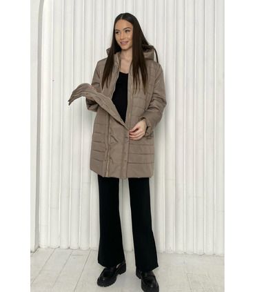 Куртка с поясом беременным мод.2501 1163 от Dianora в категории Верхняя одежда для беременных на МамаТато
