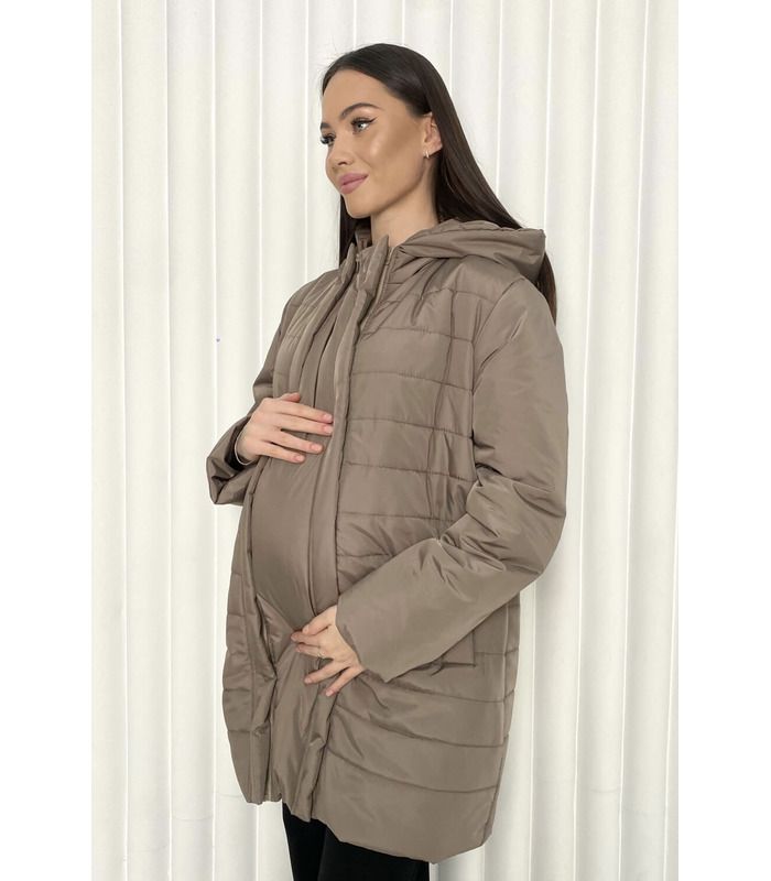 Куртка с поясом беременным мод.2501 1163 от Dianora в категории Верхняя одежда для беременных на МамаТато
