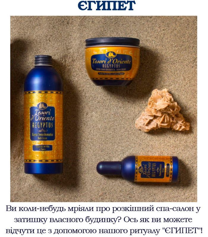 Парфюмерная вода Tesori d'Oriente Aegyptus голубая лилия и папирус