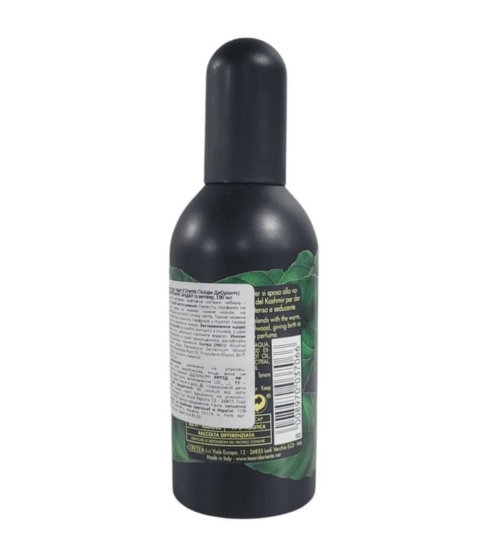 Парфюмерная вода для мужчин Tesori d'Oriente Kashmir Sandalwood & Vetiver 100 мл от Tesori d’Oriente в Мужская парфюмерия