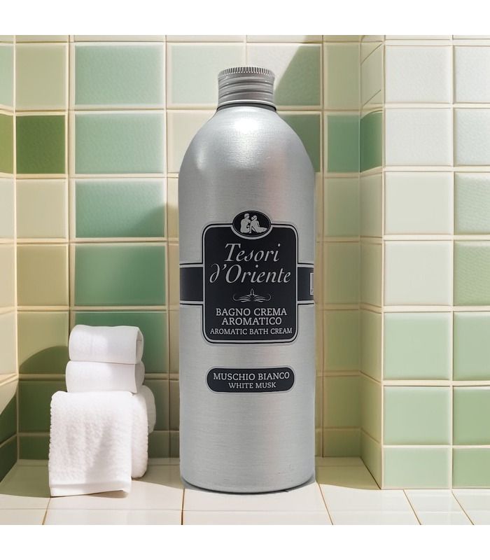 Для тіла: Крем-гель для душу та ванни Tesori d'Oriente Muschio Bianco 500 мл від Tesori d’Oriente у Догляд за тілом