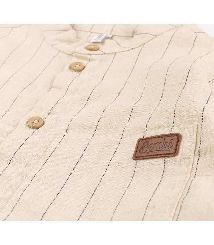 Рубашка детская РБ207 (202) - детская рубашка а полоску от МамаТато