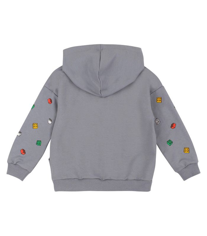 Дитяча кофта КФ249 (X00) - сіра дитяча кофта з каптуром від МамаТато