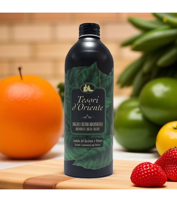 Для тіла: Крем-гель для душу та ванни Tesori d'Oriente Sandalo e Vetiver 500 мл від Tesori d’Oriente у Догляд за тілом