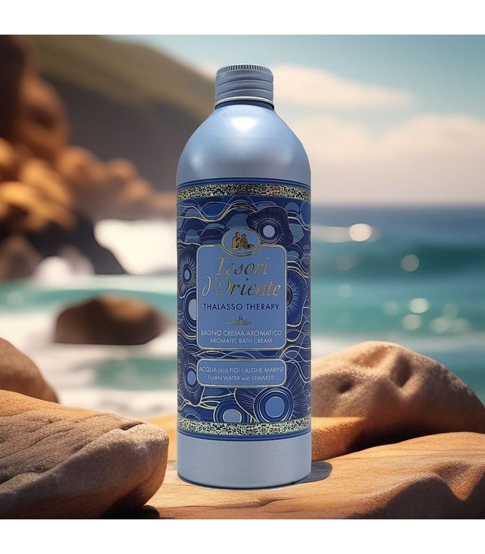 Для тіла: Крем-гель для душу та ванни Tesori d'Oriente Thalasso Therapy 500 мл від Tesori d’Oriente у Догляд за тілом