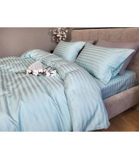 Постельное белье "PREMIUM LAGOON" Сатин Stripe 2/2см - Комфорт-текстиль - стильные постельные комплекты на МамаТато