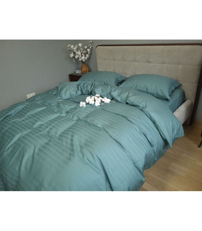 Постельное белье "PREMIUM SEA BREEZE" Сатин MULTI Stripe - Комфорт-текстиль - стильные постельные комплекты на МамаТато