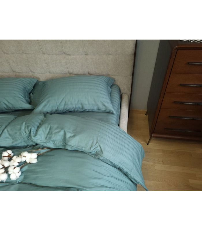 Постільна білизна "PREMIUM SEA BREEZE" Сатин MULTI Stripe - Страйп сатин - стильні постільні комплекти на МамаТато