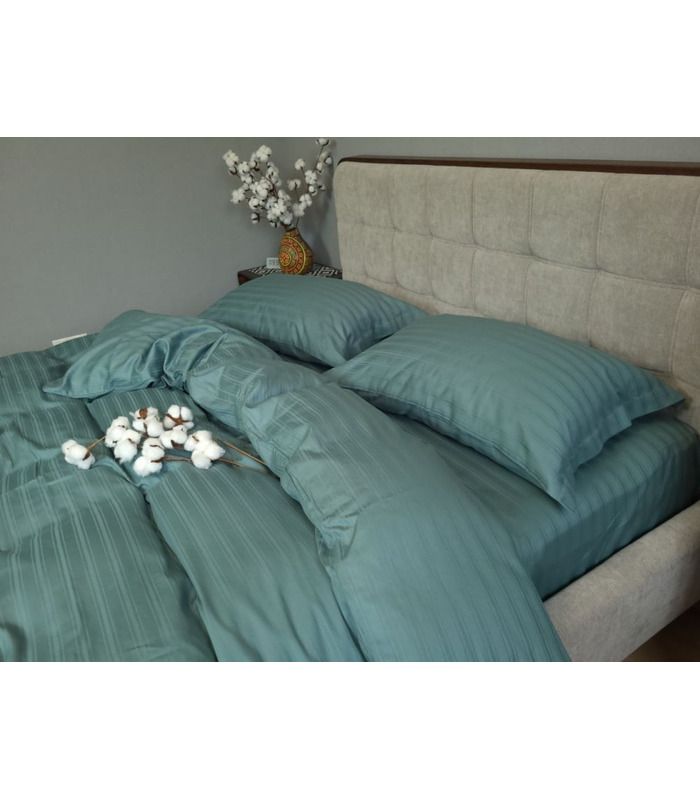 Постельное белье "PREMIUM SEA BREEZE" Сатин MULTI Stripe - Комфорт-текстиль - стильные постельные комплекты на МамаТато