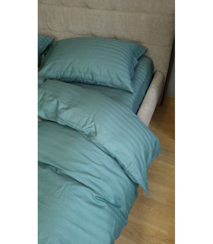 Постільна білизна "PREMIUM SEA BREEZE" Сатин MULTI Stripe - Страйп сатин - стильні постільні комплекти на МамаТато