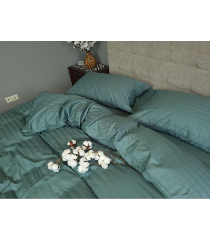 Постільна білизна "PREMIUM SEA BREEZE" Сатин MULTI Stripe - Страйп сатин - стильні постільні комплекти на МамаТато