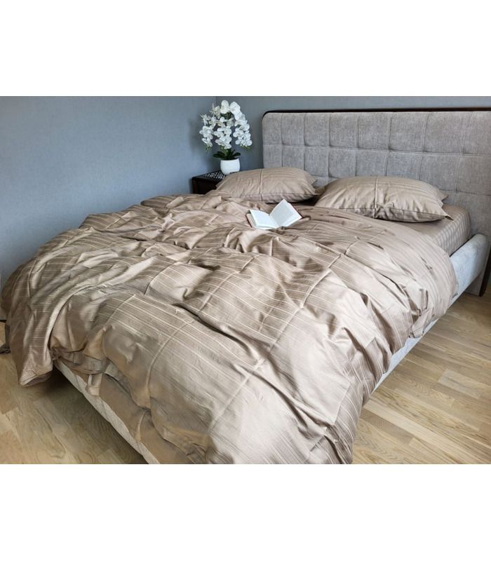 Постельное белье "PREMIUM MOCCO" Сатин MULTI Stripe - Комфорт-текстиль - стильные постельные комплекты на МамаТато