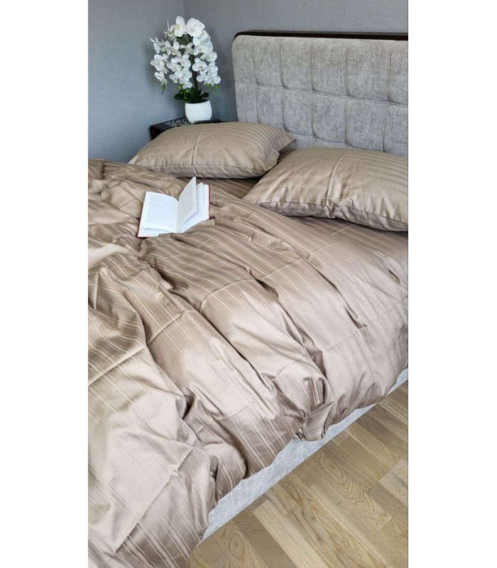 Постельное белье "PREMIUM MOCCO" Сатин MULTI Stripe - Комфорт-текстиль - стильные постельные комплекты на МамаТато