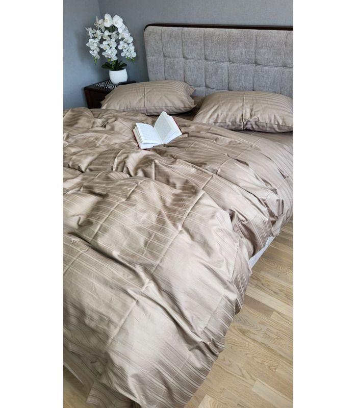 Постельное белье "PREMIUM MOCCO" Сатин MULTI Stripe - Комфорт-текстиль - стильные постельные комплекты на МамаТато