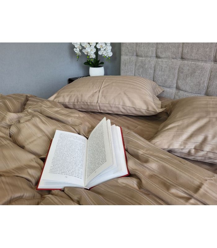 Постельное белье "PREMIUM MOCCO" Сатин MULTI Stripe - Комфорт-текстиль - стильные постельные комплекты на МамаТато