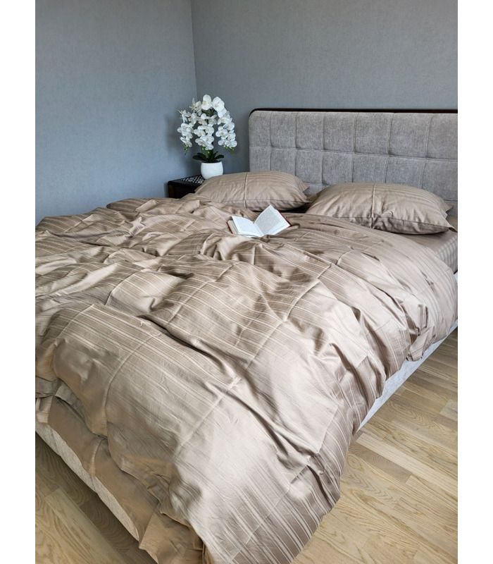 Постельное белье "PREMIUM MOCCO" Сатин MULTI Stripe - Комфорт-текстиль - стильные постельные комплекты на МамаТато