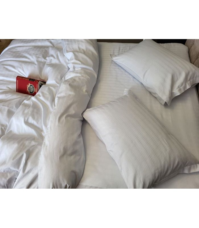 Постельное белье "PREMIUM WHITE" Сатин MULTI Stripe - Комфорт-текстиль - стильные постельные комплекты на МамаТато