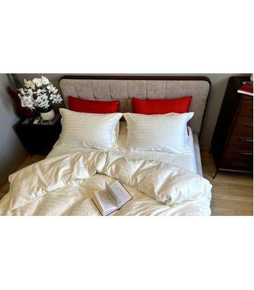 Постельное белье "PREMIUM Milk" Сатин MULTI Stripe - Комфорт-текстиль - стильные постельные комплекты на МамаТато