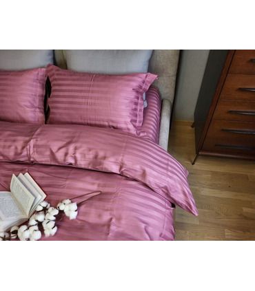 Постельное белье "PREMIUM Flower Nectar" Сатин Stripe 2/2см - Комфорт-текстиль - стильные постельные комплекты на МамаТато